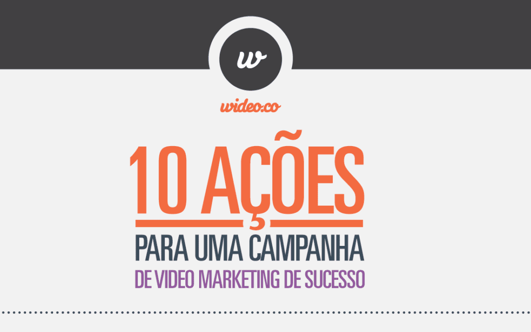 10 ações para uma campanha de vídeos-marketing de sucesso [Infográfico]