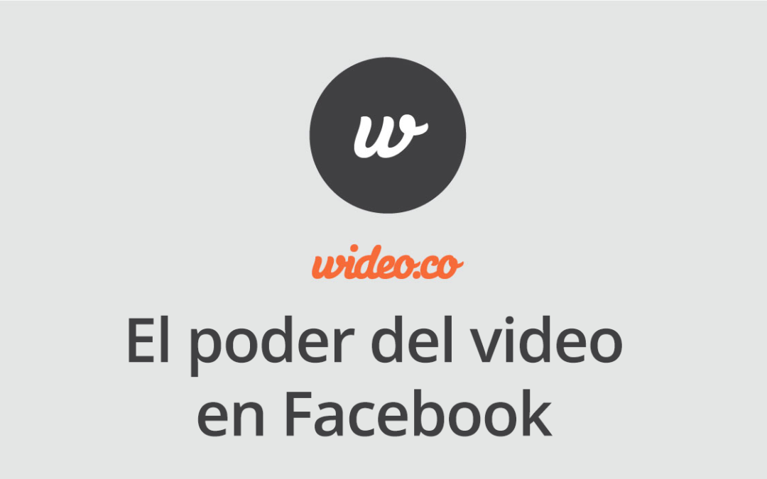 El Poder Del Video En Facebook Infografia Animada Wideo