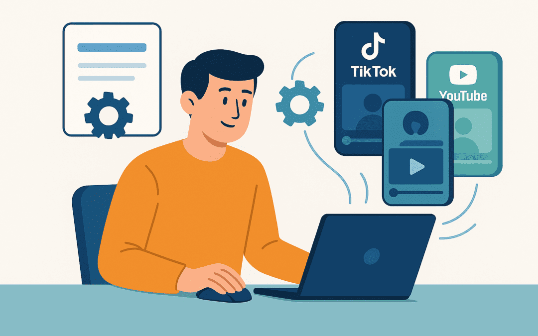 Social media video content automation for ad agencies