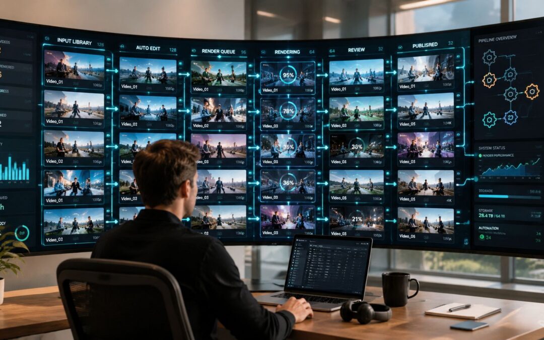 Mass Video Production: A System for Enterprise Scale