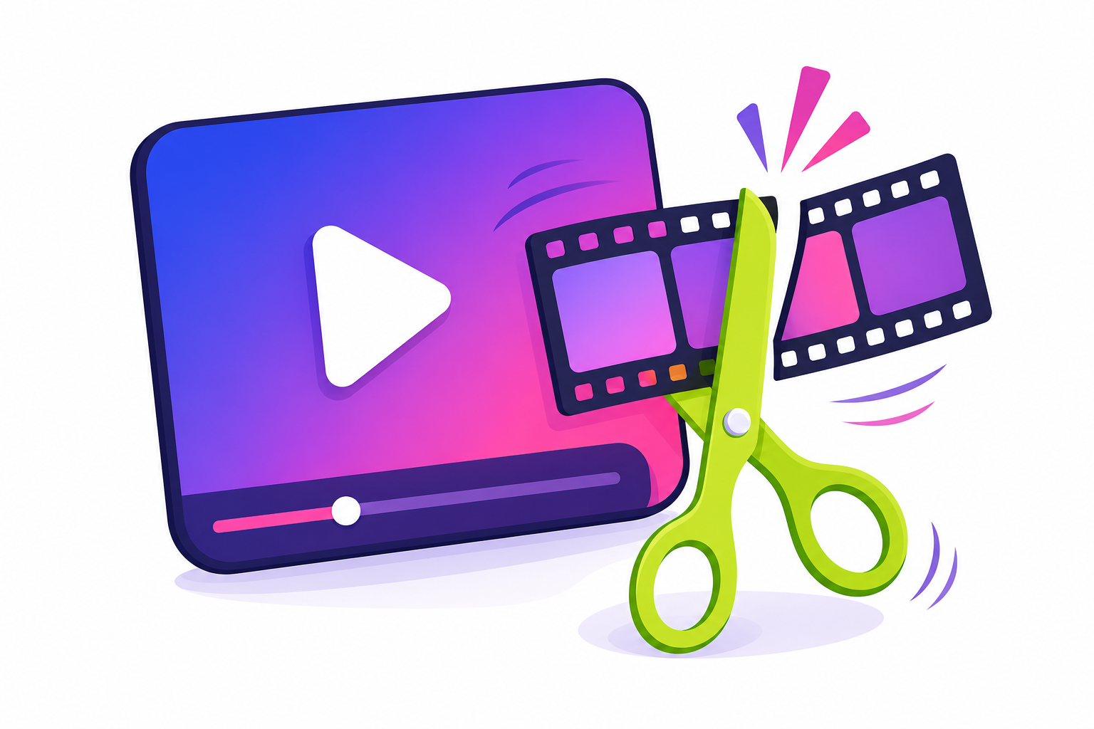 How to use the video cutter — drag, trim, download